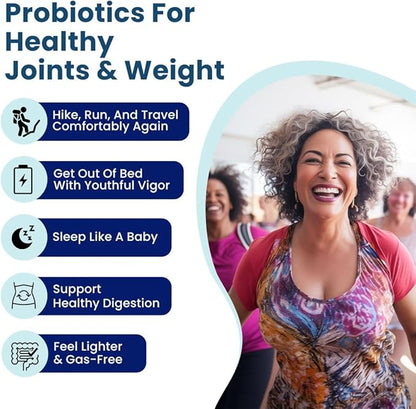 Provitalize Probiotics for Women Digestive Health, Menopause, Joint Support